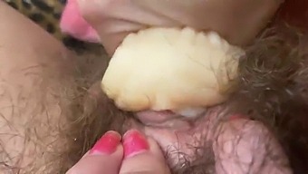 Pov View Of Intense Orgasm With Extreme Closeup Of Vagina And Squirting