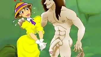 Group Sex With Tarzan And Teen Jane In Hardcore Cartoon