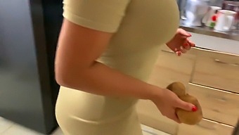 Stepsister Seduction In The Kitchen Leads To Real Sex