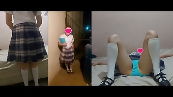大学大学生在自制视频中与邻居一起变得肮脏