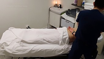 Emma, A Seductive Milf With Ample Bosom, Ready For Sex During A Massage Session